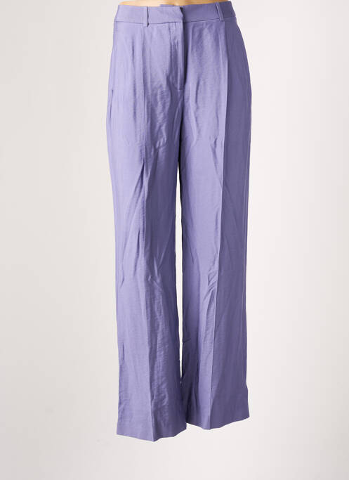 Pantalon drept violet BA&SH femeie