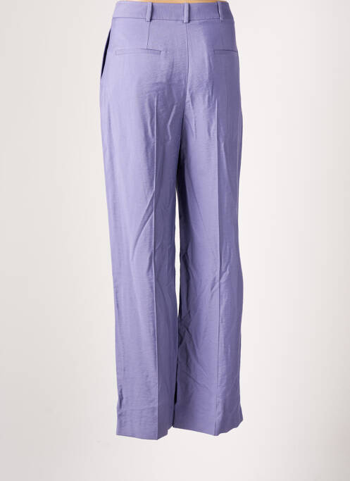 Pantalon drept violet BA&SH femeie