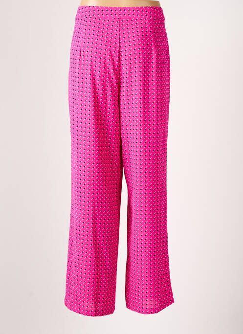 Pantalon larg roz ONLY femeie