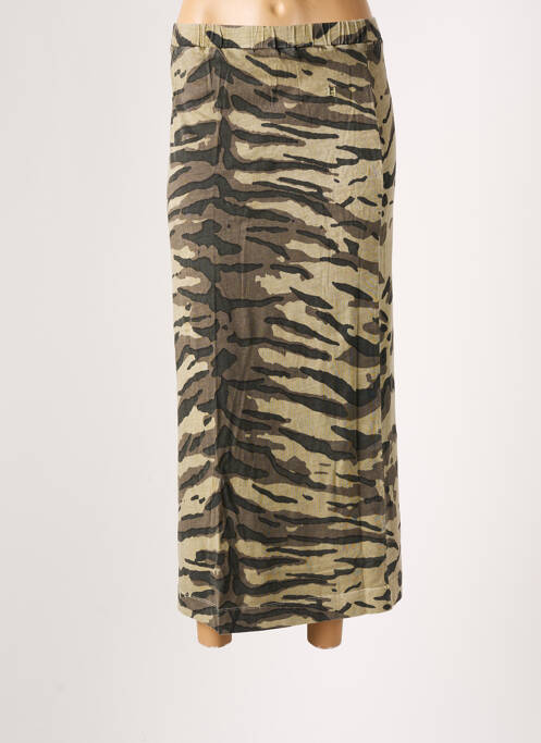 Fustă lungă verde LEON & HARPER femeie