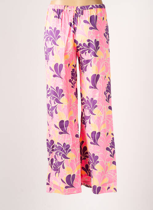 Pantalon drept roz GENESIS femeie