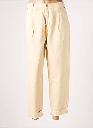 Blugi cu croială largă bej ESSENTIEL ANTWERP femeie