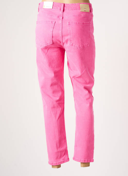 Blugi cu croială dreaptă roz ONLY femeie