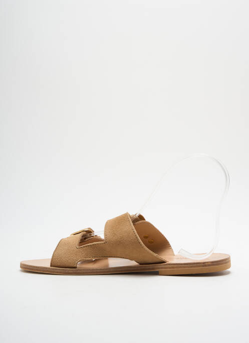 Mulete/Saboți maro SANDALIA CYCLADES femeie