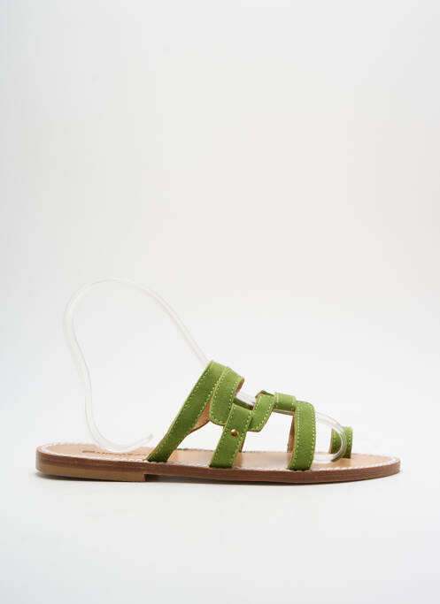 Șlapi verde SANDALIA CYCLADES femeie