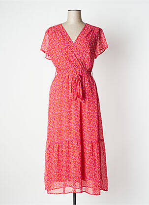 Rochie lungă portocaliu ARTLOVE femeie