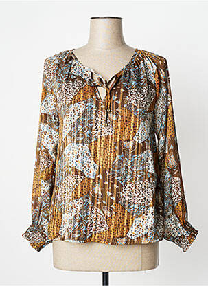 Bluză maro LOLA ESPELETA femeie