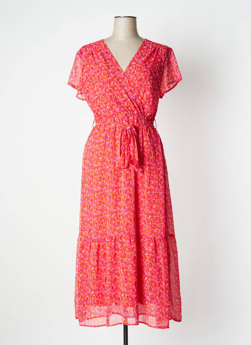 Rochie lungă portocaliu ARTLOVE femeie