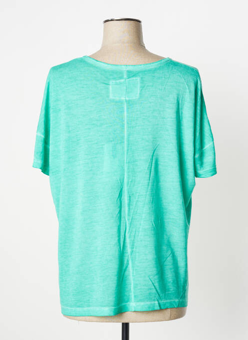 Tricou verde HAPPY femeie