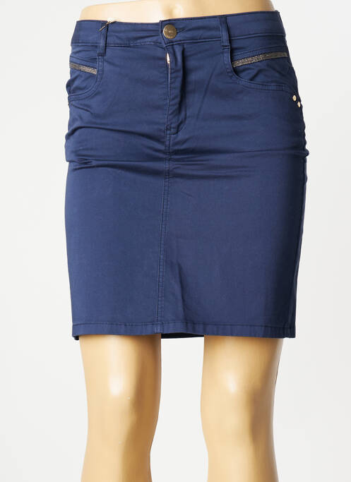 Fustă scurtă albastru LOLA ESPELETA femeie