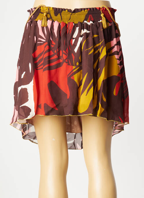 Fustă scurtă maro MÊME ROAD femeie