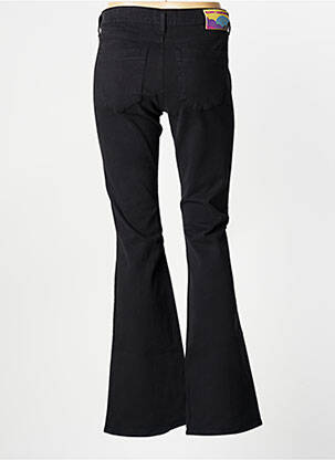 Pantalon evazat elasticitate mărime normală negru HAPPY femeie