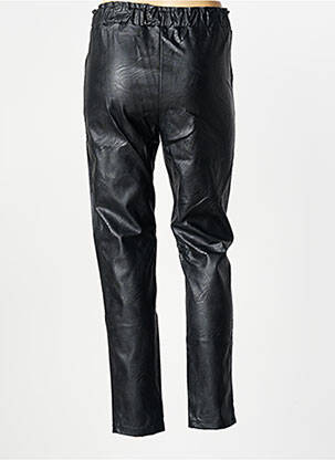 Pantalon drept croială morcov mărime normală negru PAKO LITTO femeie