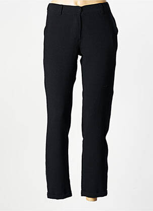 Pantalon 7/8 elasticitate mărime normală negru PAKO LITTO femeie