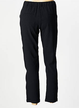 Pantalon 7/8 elasticitate mărime normală negru PAKO LITTO femeie