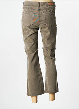 Pantalon 7/8 elasticitate mărime normală verde HAPPY femeie