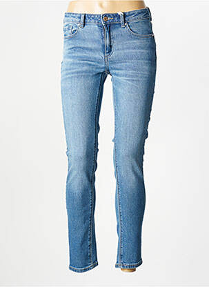 Blugi bootcut selecție denim talie joasă albastru NAGEV femeie