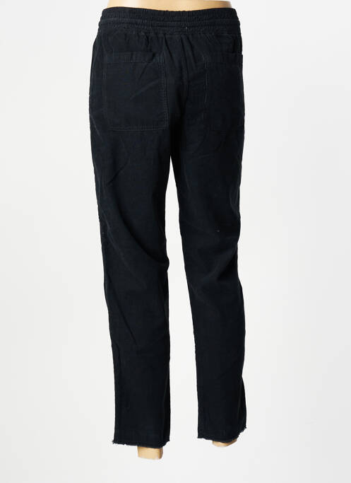 Pantalon 7/8 elasticitate mărime normală negru HAPPY femme