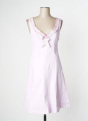 Rochie midi roz TARA JARMON femeie