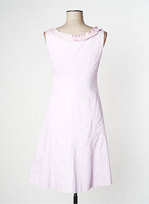 Rochie midi fără mâneci fără mâneci roz TARA JARMON femme