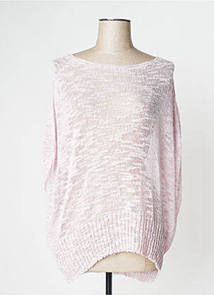 Pulover roz LAUREN VIDAL femeie