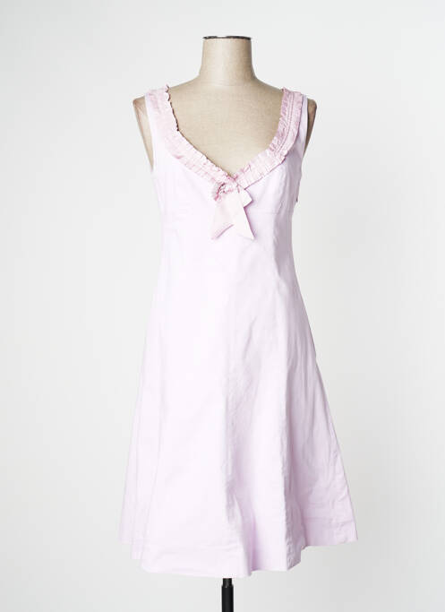 Rochie midi roz TARA JARMON femeie