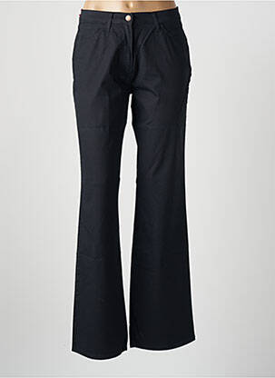 Pantalon evazat elasticitate mărime normală negru STK femeie