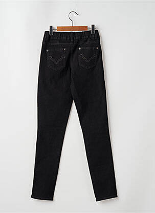 Jegging țesătură poplin mărime normală negru LEGZSKIN femeie
