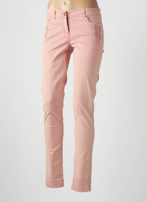 Pantalon slim roz BEST MOUNTAIN femeie