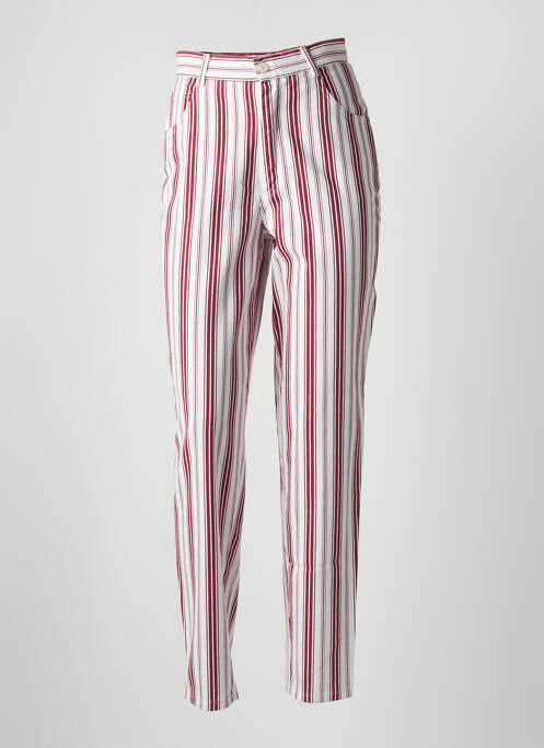 Pantalon slim roșu LECOMTE femeie