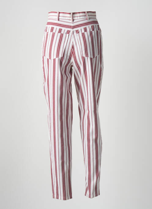 Pantalon slim roșu LECOMTE femeie