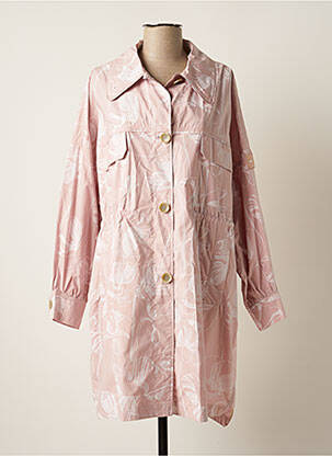 Impermeabil roz OOFWEAR femeie