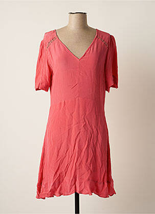 Rochie scurtă mâneci scurte mâneci scurte roz STELLA FOREST femeie