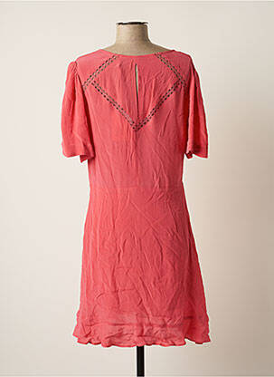 Rochie scurtă mâneci scurte mâneci scurte roz STELLA FOREST femeie