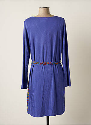 Rochie scurtă mâneci lungi mâneci lungi violet LA FIANCEE DU MEKONG femeie