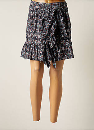 Fustă scurtă albastru MAISON HAUSSMANN femeie