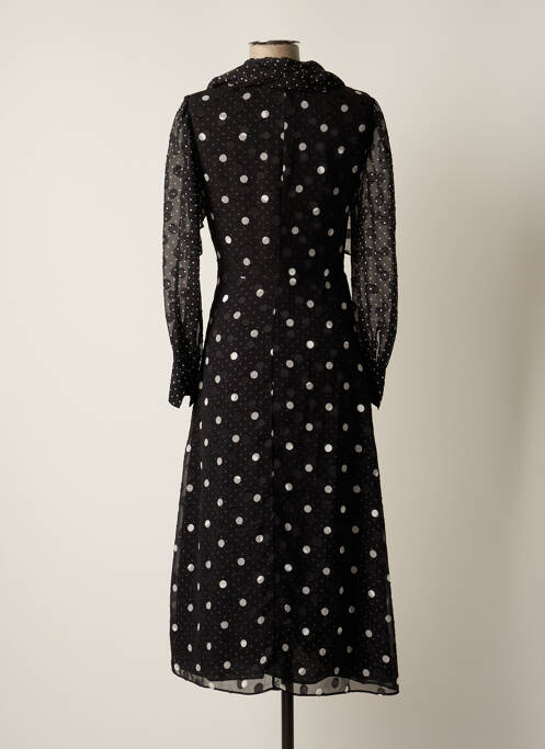 Rochie midi negru TOMMY HILFIGER femeie