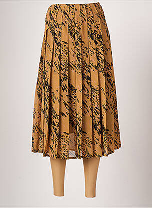 Fustă midi maro CALVIN KLEIN femeie