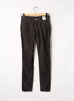 Pantalon slim conic mărime normală gri REIKO femeie