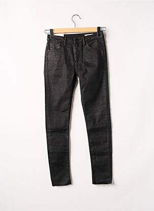 Pantalon 7/8 elasticitate mărime normală negru REIKO femeie