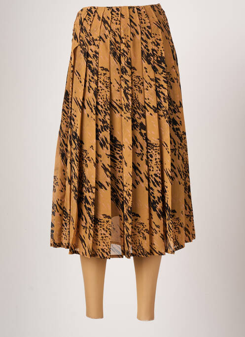 Fustă midi maro CALVIN KLEIN femeie