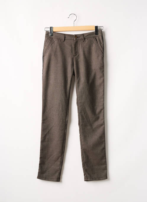 Pantalon chino maro REIKO femeie