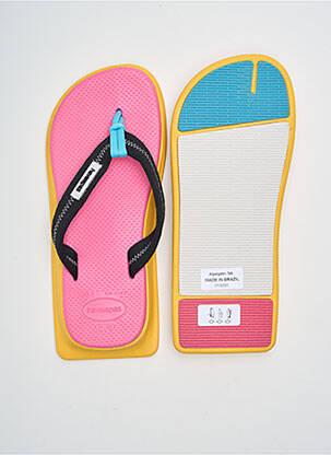 Șlapi vârf rotund vârf rotund roz HAVAIANAS unisex