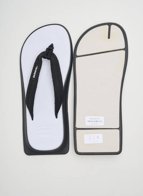 Șlapi alb HAVAIANAS unisex