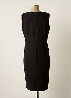 Rochie midi fără mâneci fără mâneci negru JEAN DELFIN femeie