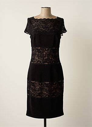 Rochie midi mâneci scurte mâneci scurte negru JOSEPH RIBKOFF femme