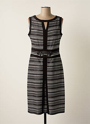 Rochie midi fără mâneci fără mâneci negru JOSEPH RIBKOFF femeie