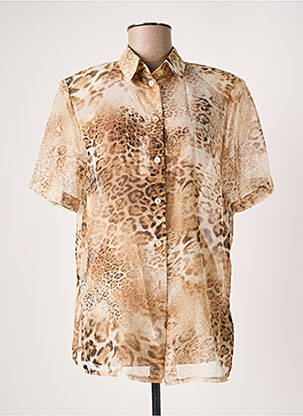 Cămașă maro HUCKE WOMAN femeie