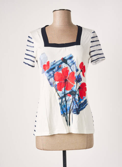 Tricou bej PAUSE CAFE femeie