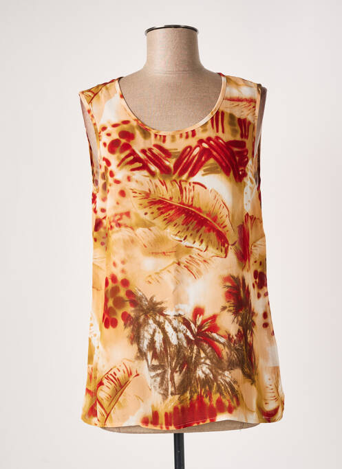 Top portocaliu FE EDITION femeie